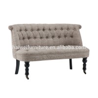 Commercial use sofa with fabric cover