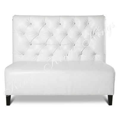 PU Leather High Back Events Sofa