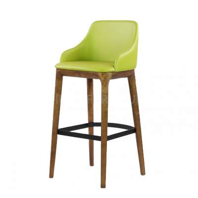 Modern wood restaurant hotel barstool