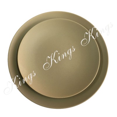 Brown Color  Porcelain   Dinner Plates