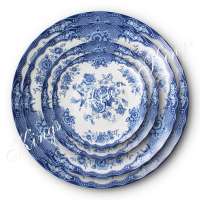 Blue and White Porcelain  Dinner Plates