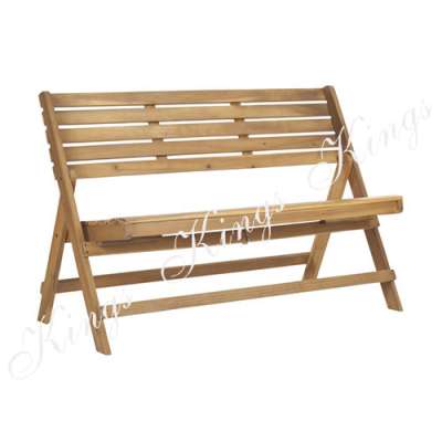 Wood Events Folding Bench