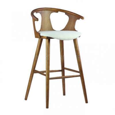 Modern wood barstool